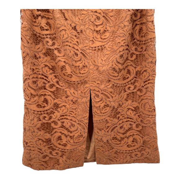 Bardot dress brown Riveria Corset size 8 L - Picture 7 of 13